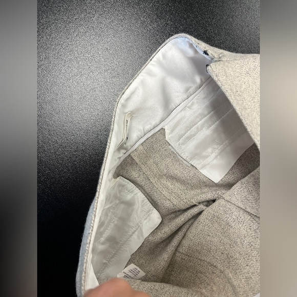 ALICE + OLIVIA Pleated Front Cashmere, Wool, & Angora Blend Trouser Pants Sz 4 - Picture 4 of 10